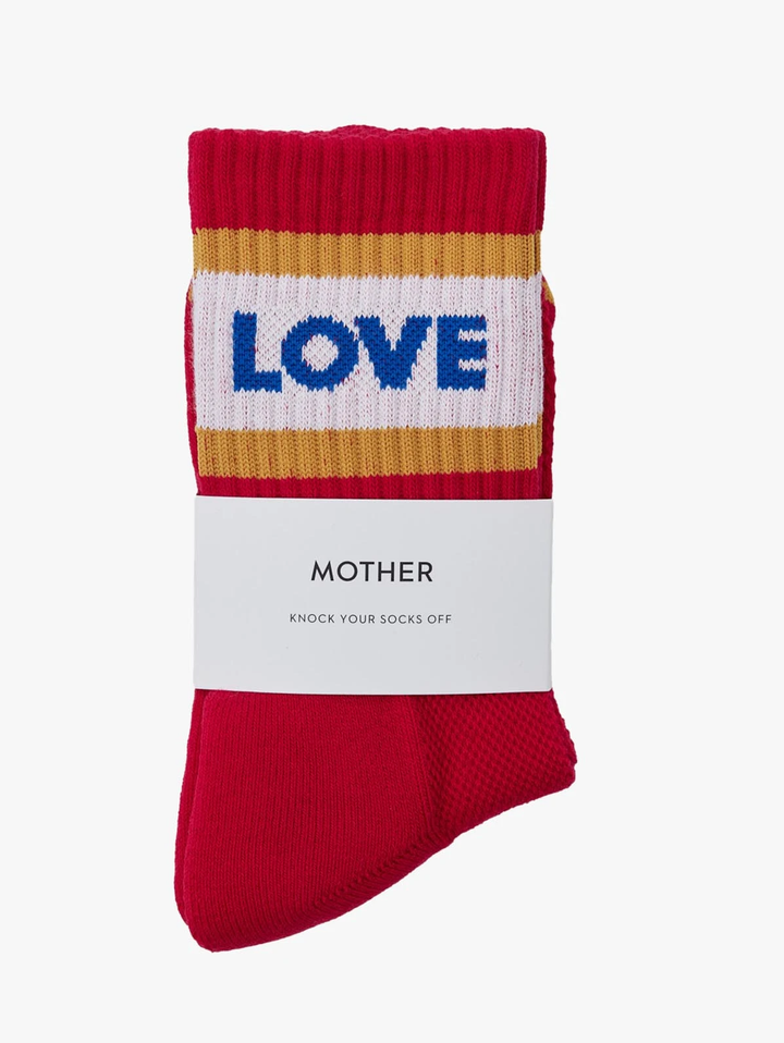 Mother - Baby Steps Socks in Love Stuff/Virtual Pink & Cream Gold
