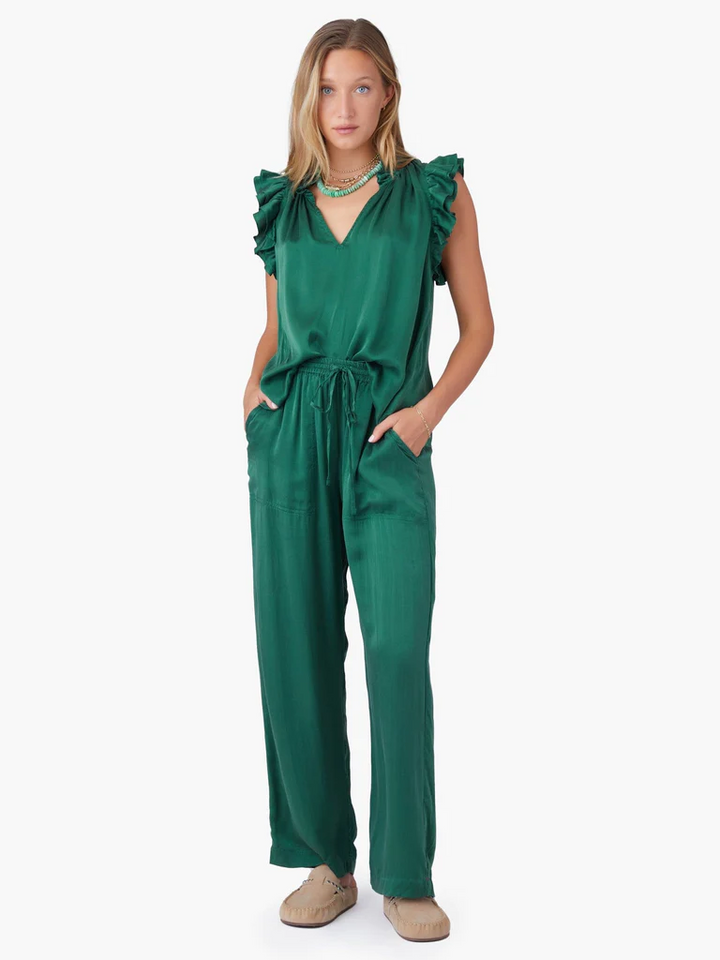 Xirena - Luca Pant in Mint Garnet