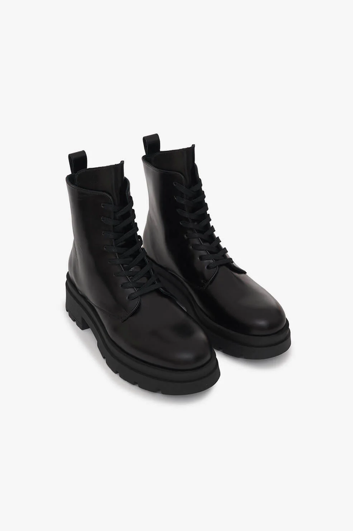 Anine Bing - Luc Combat Boots in Black