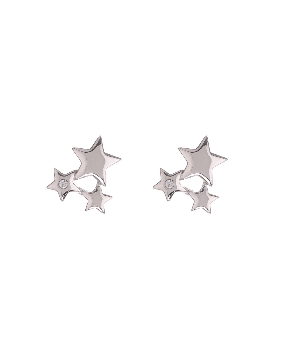 LUV AJ - Stardust Studs in Silver Jewelry
