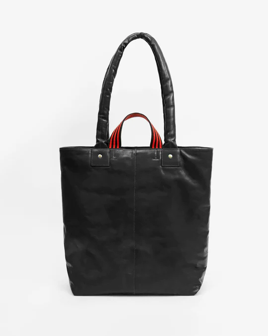 Clare V - Travailler Magazine Tote in Black Nouvelle Look