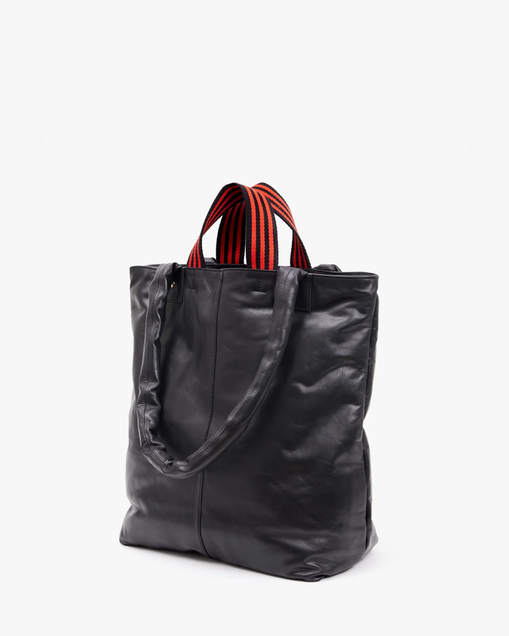 Clare V - Travailler Magazine Tote in Black Nouvelle Look