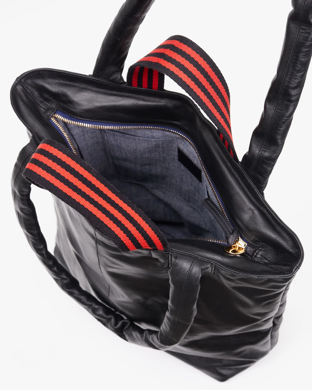 Clare V - Travailler Magazine Tote in Black Nouvelle Look