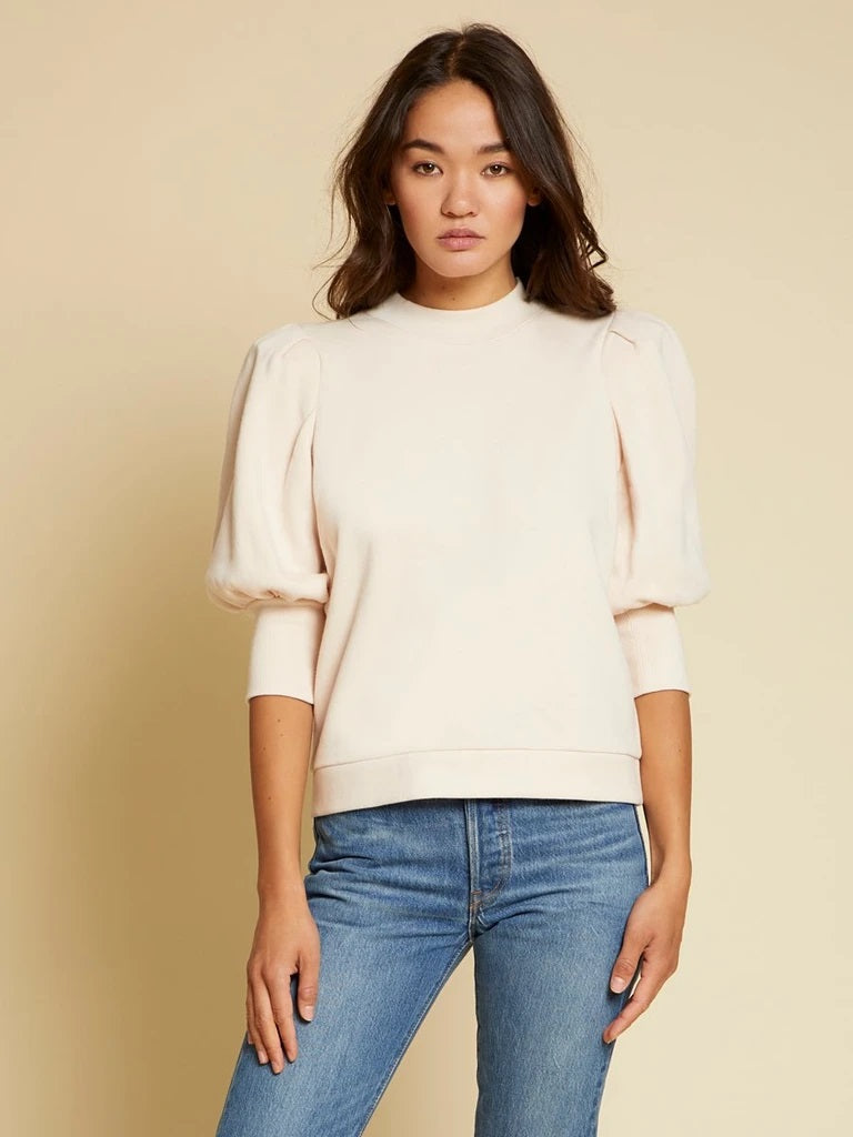 Nation LTD - Mandi Dressed Up Sweatshirt in Antique Sweatshirts