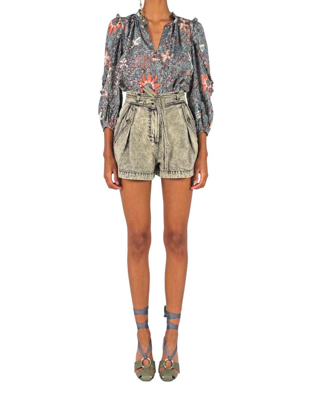 Ulla Johnson - Manet Blouse in Malachite