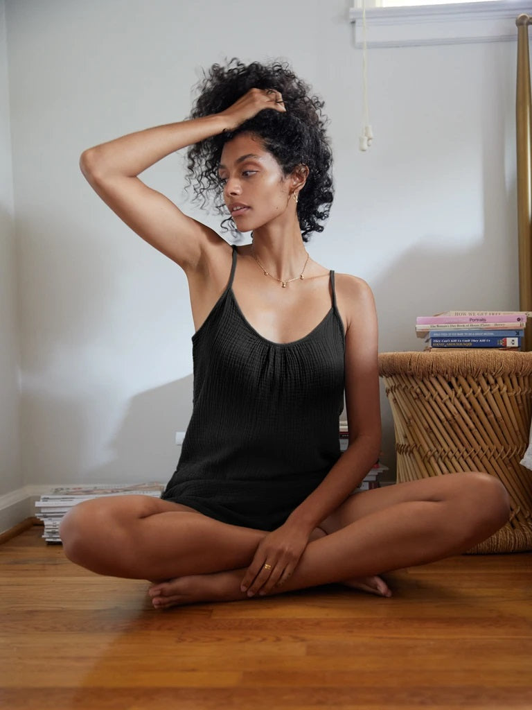 Nation LTD - Mariah Easy Romper in Black