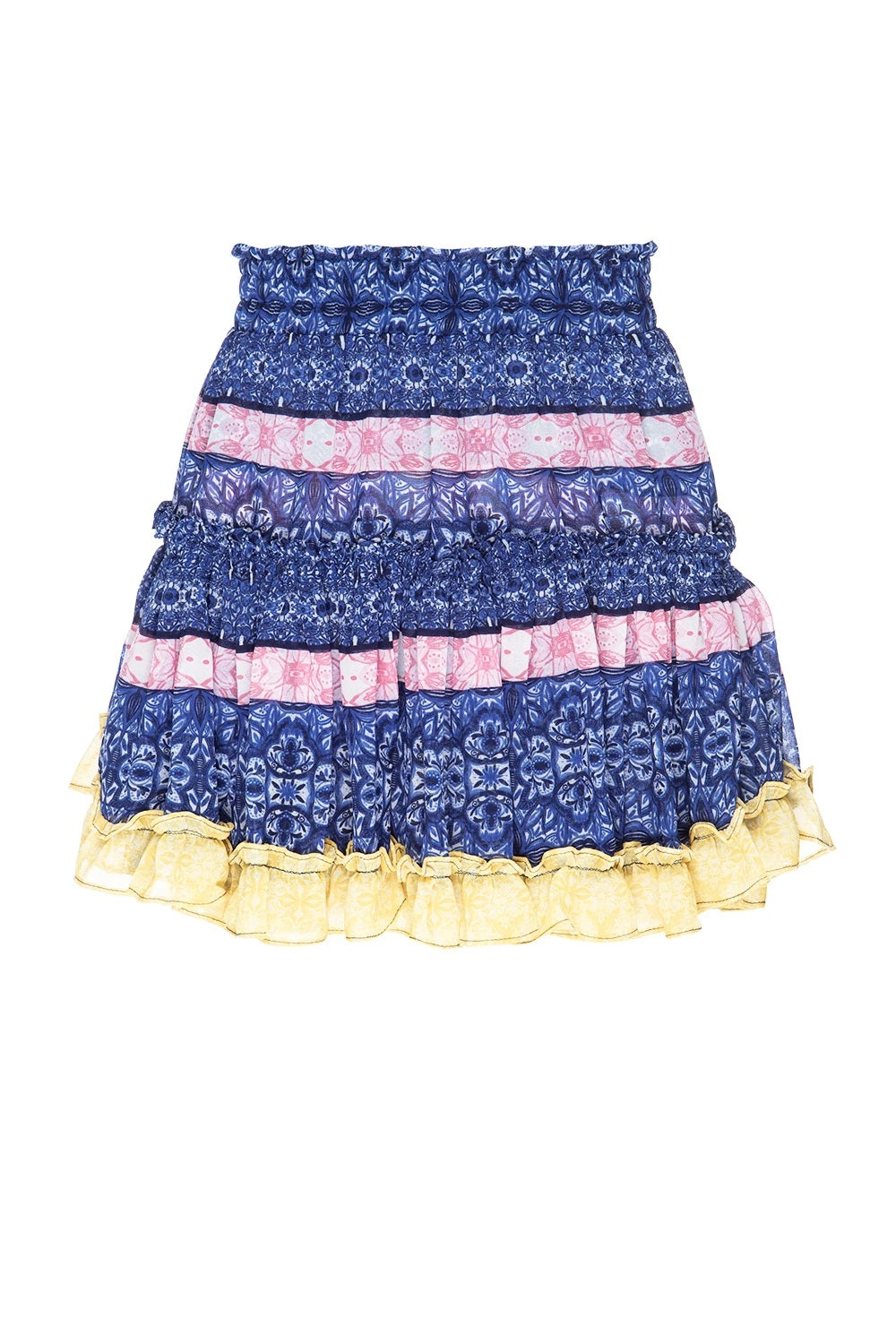 Misa - Marion Skirt in Tile Print Mix