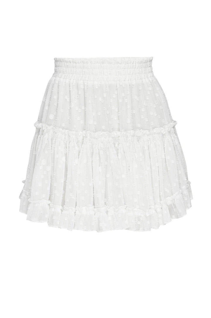 Misa - Marion Skirt in Pearl Clip Dot