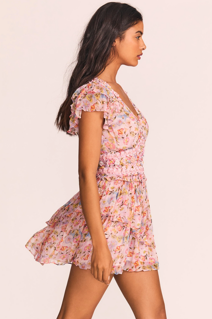 Love Shack Fancy - Marisela Dress in Pastel Confetti