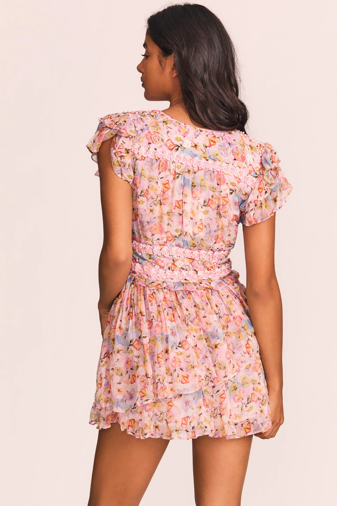 Love Shack Fancy - Marisela Dress in Pastel Confetti