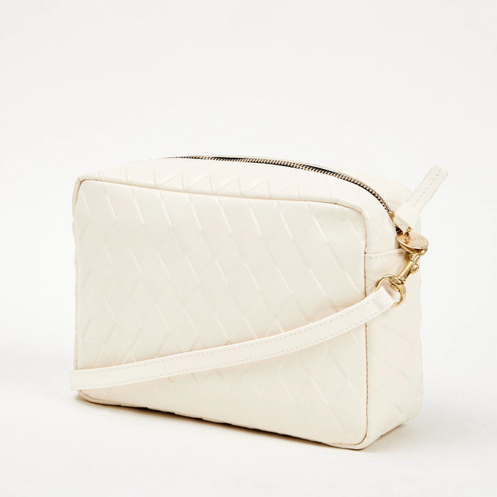 Clare V. - Marisol Bag in Cream Diamond