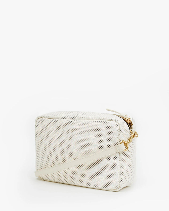 Clare V. - Marisol with Front Pocket in Cream Perf