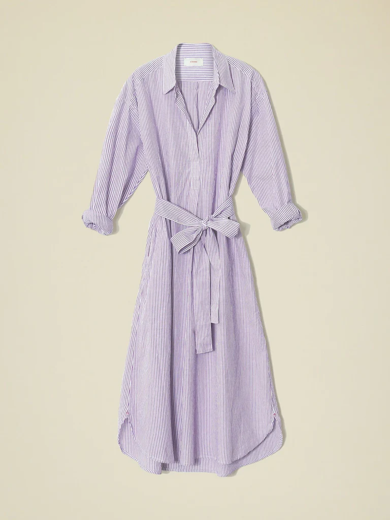 Xirena - Marlowe Dress In Plum Stripe