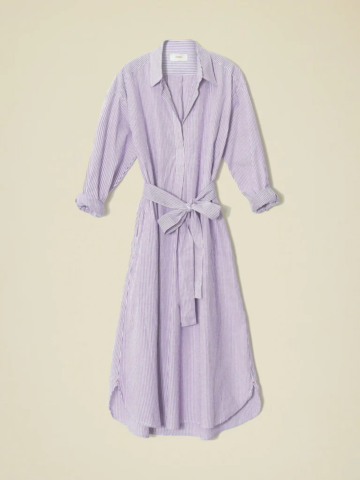 Xirena - Marlowe Dress In Plum Stripe