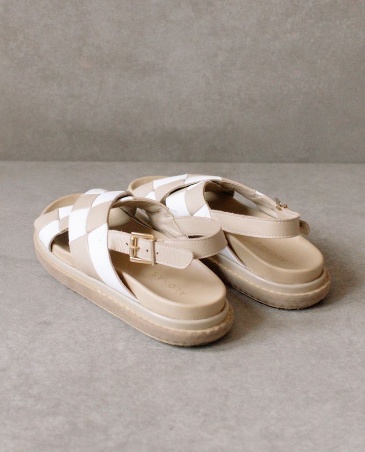 Alohas - Marshmallow in Scacchi Stone Beige Ivory