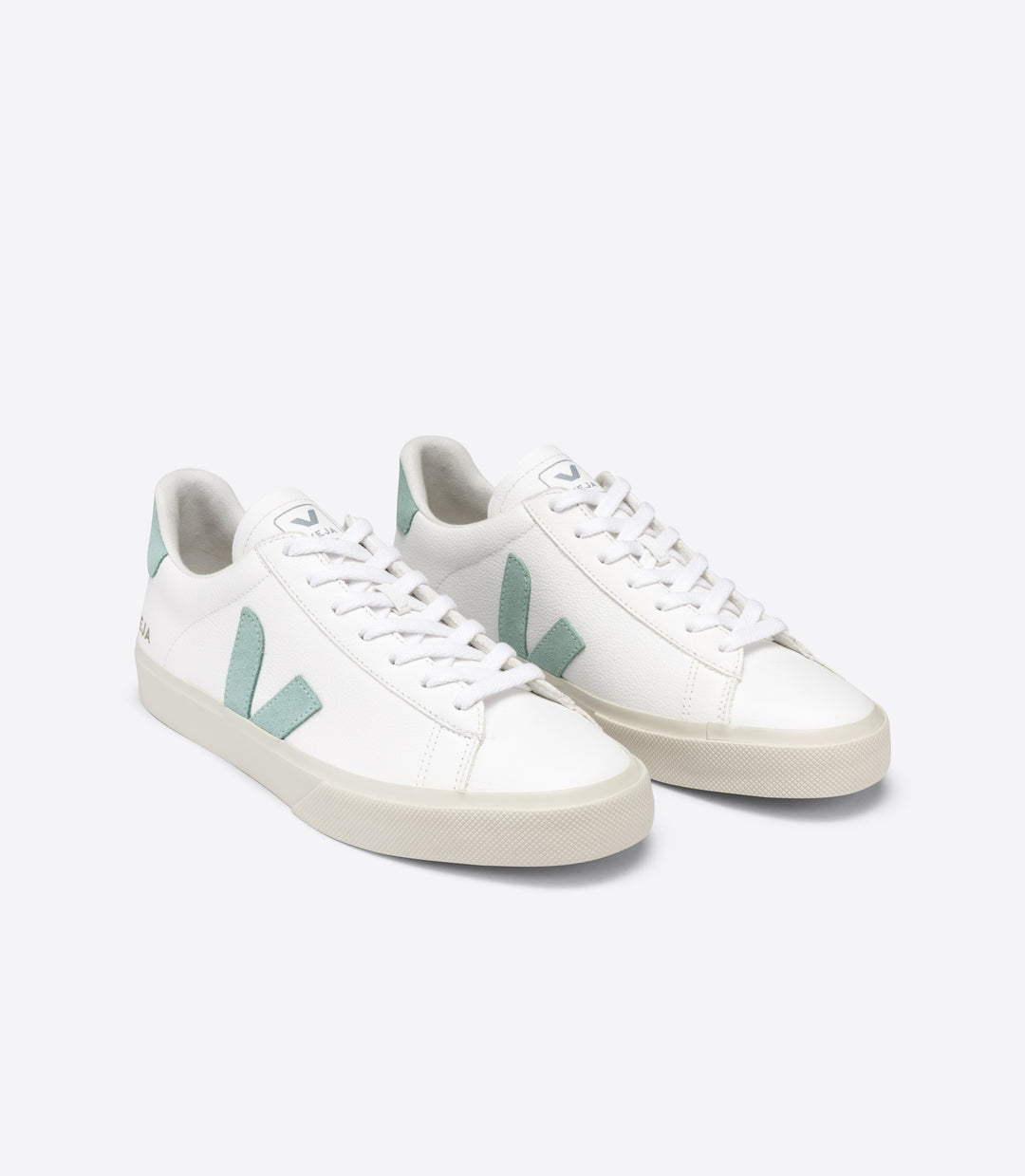 Veja - Campo Chromefree Sneakers in Extra-White Matcha