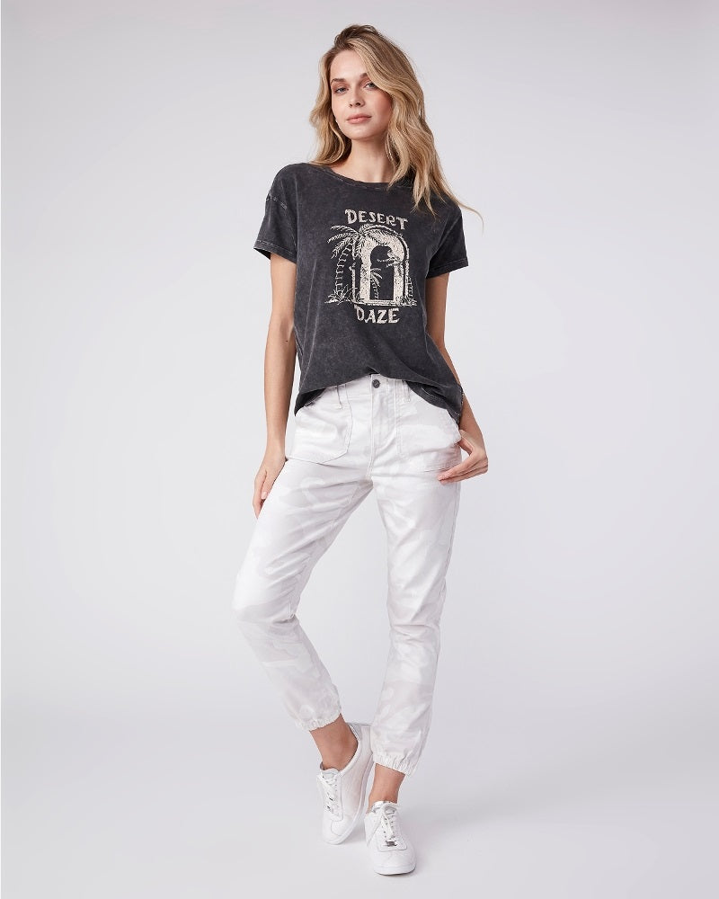 Paige Premium Denim - Mayslie Jogger in Faded Beige Camo