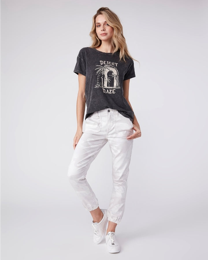 Paige Premium Denim - Mayslie Jogger in Faded Beige Camo