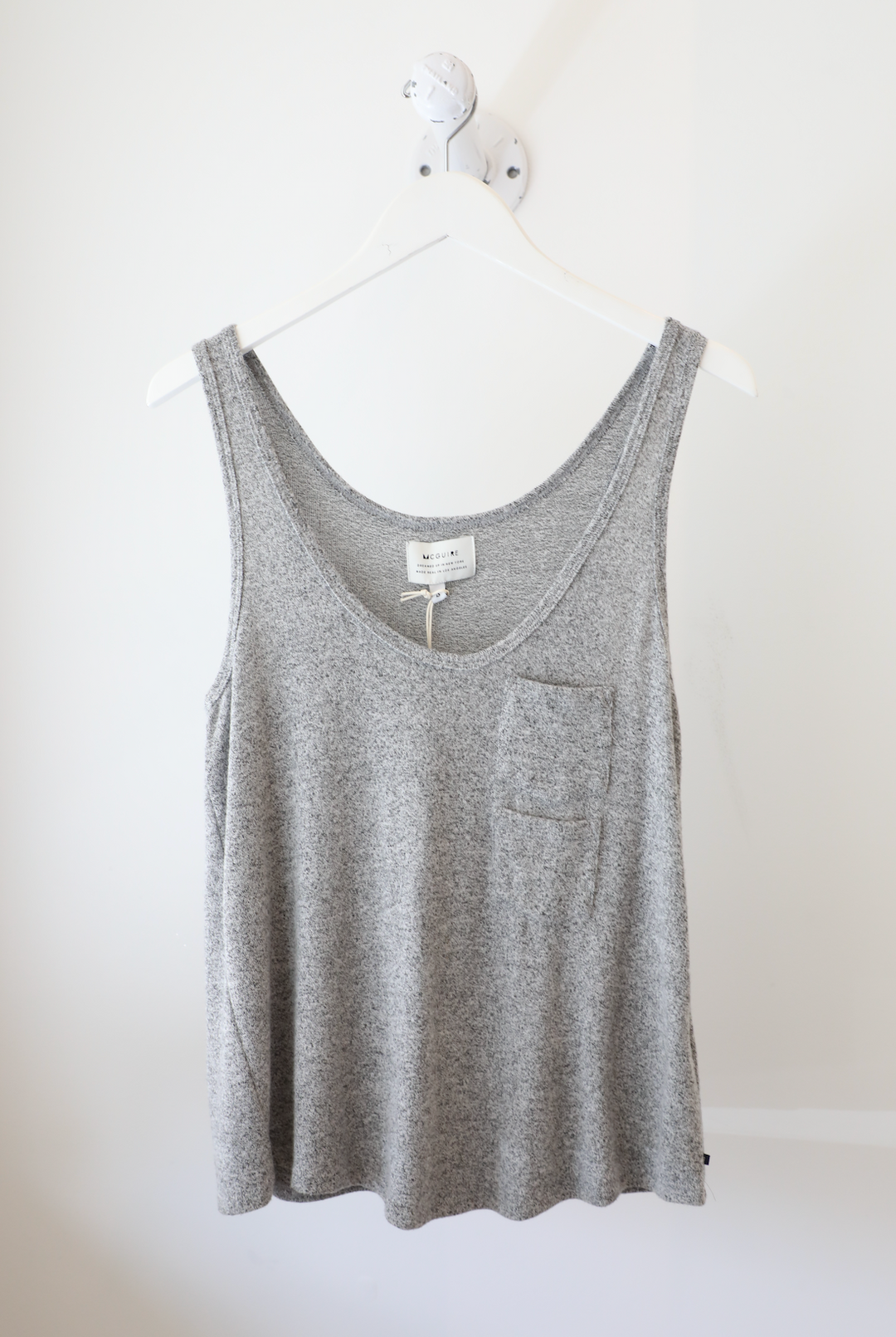 McGuire - Zoe Tank in Heather Grey Default