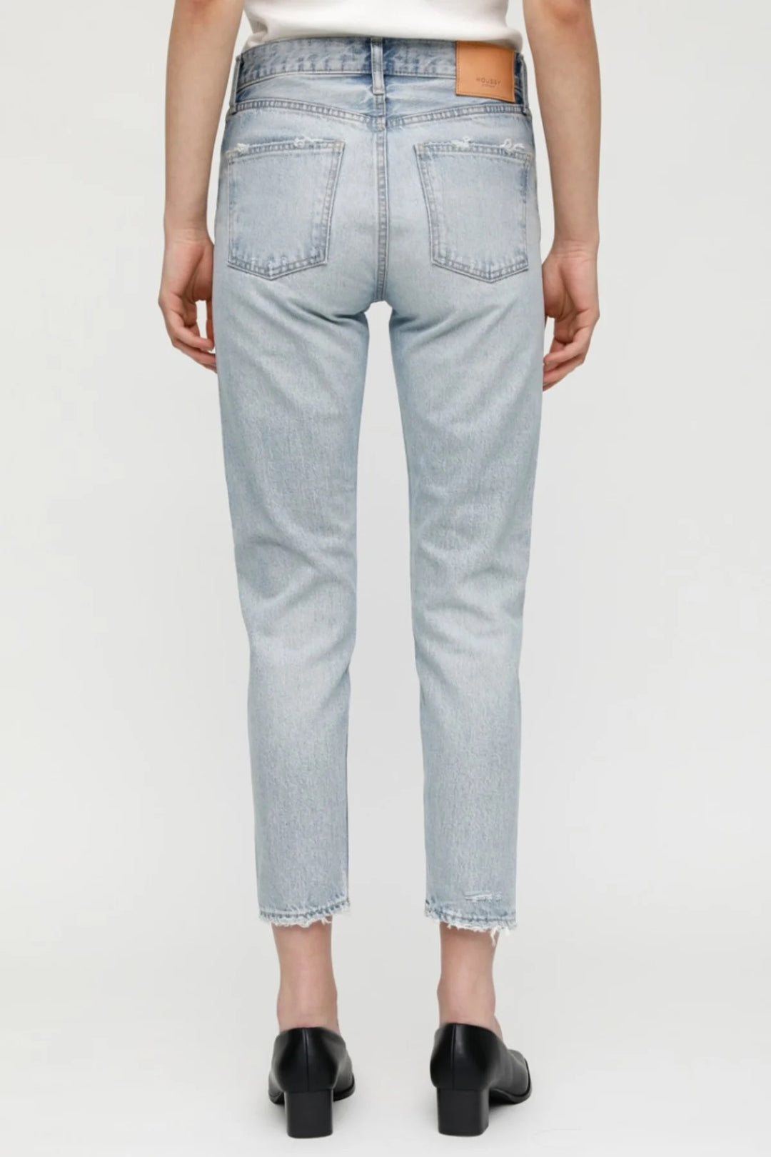 Moussy Denim - MV Melvin Tapered-Highrise Jeans in L/BLU 111