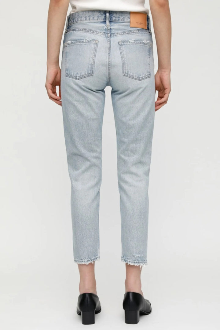 Moussy Denim - MV Melvin Tapered-Highrise Jeans in L/BLU 111