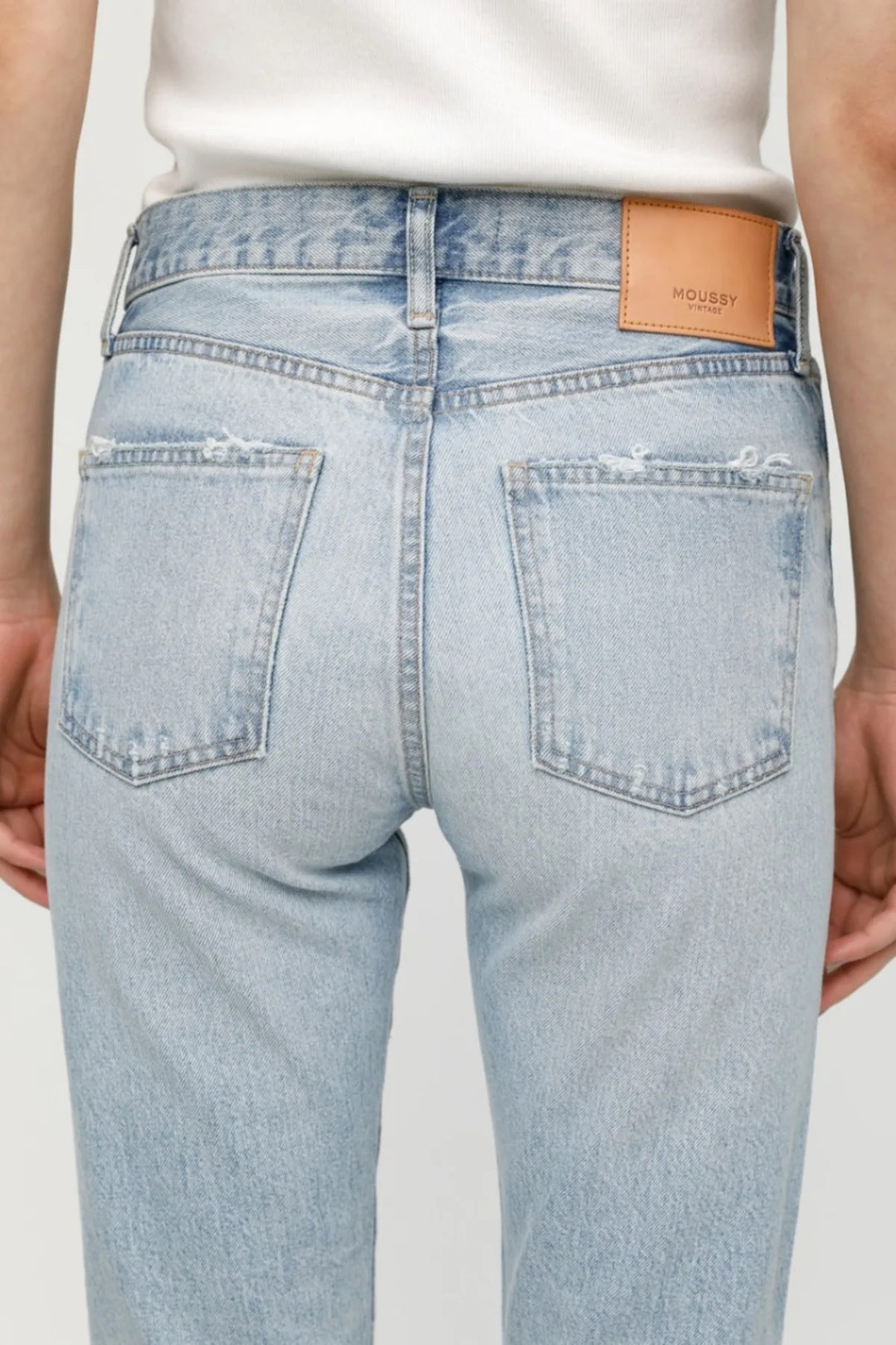 Moussy Denim - MV Melvin Tapered-Highrise Jeans in L/BLU 111