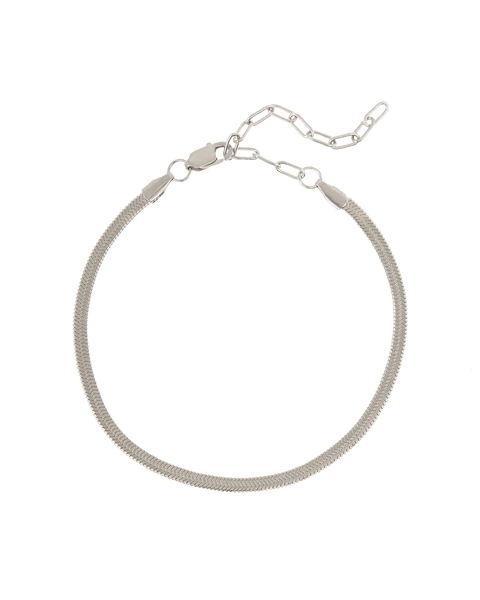Luv AJ - The Mercer Anklet in Silver