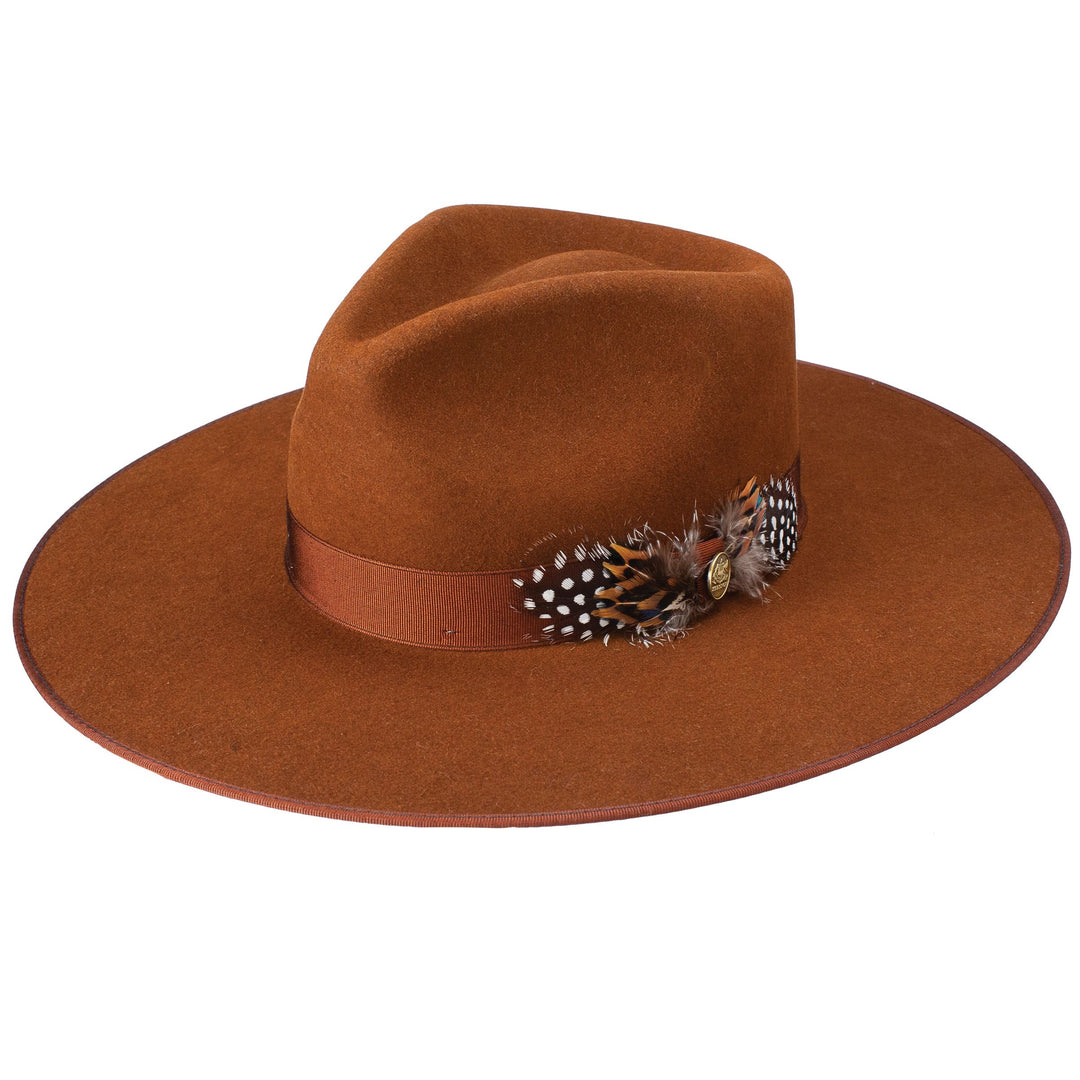 Blond Genius x Stetson - Midtown B Hat in Cognac