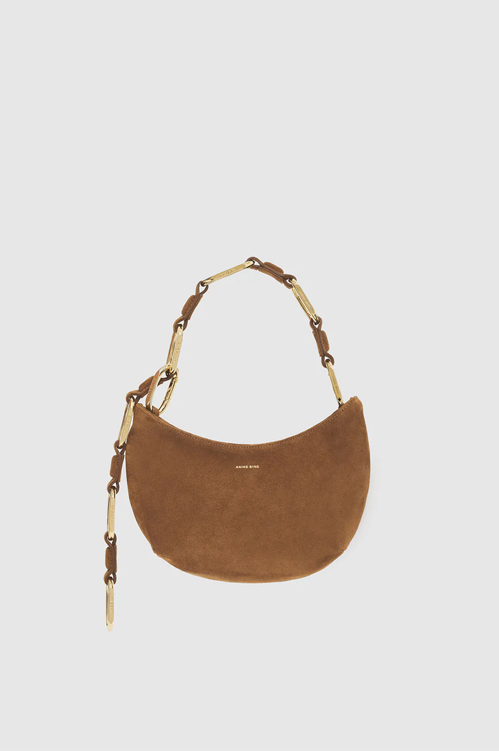 Anine Bing - Mini Jody Bag in Toffee Suede