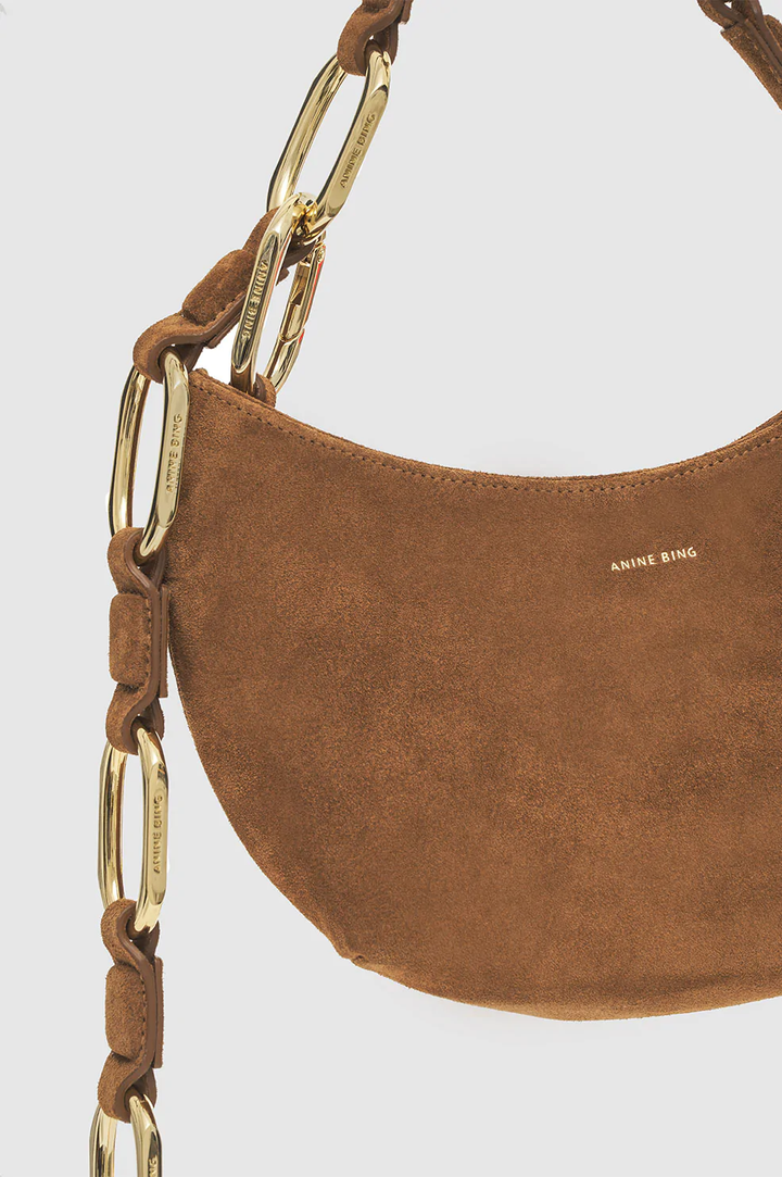 Anine Bing - Mini Jody Bag in Toffee Suede