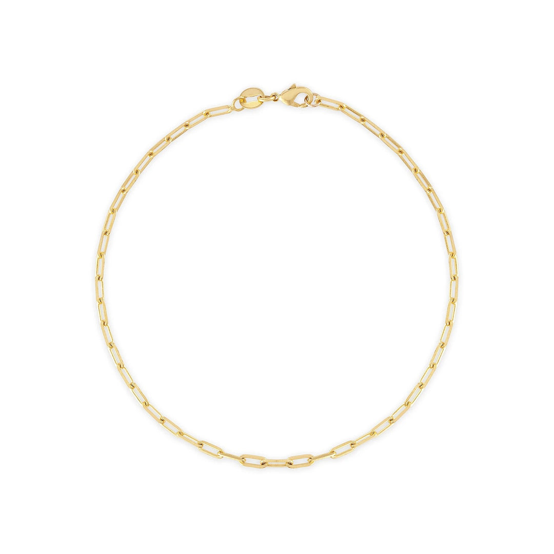 Alexa Leigh - Link Bracelet in Yellow Gold 7.5"