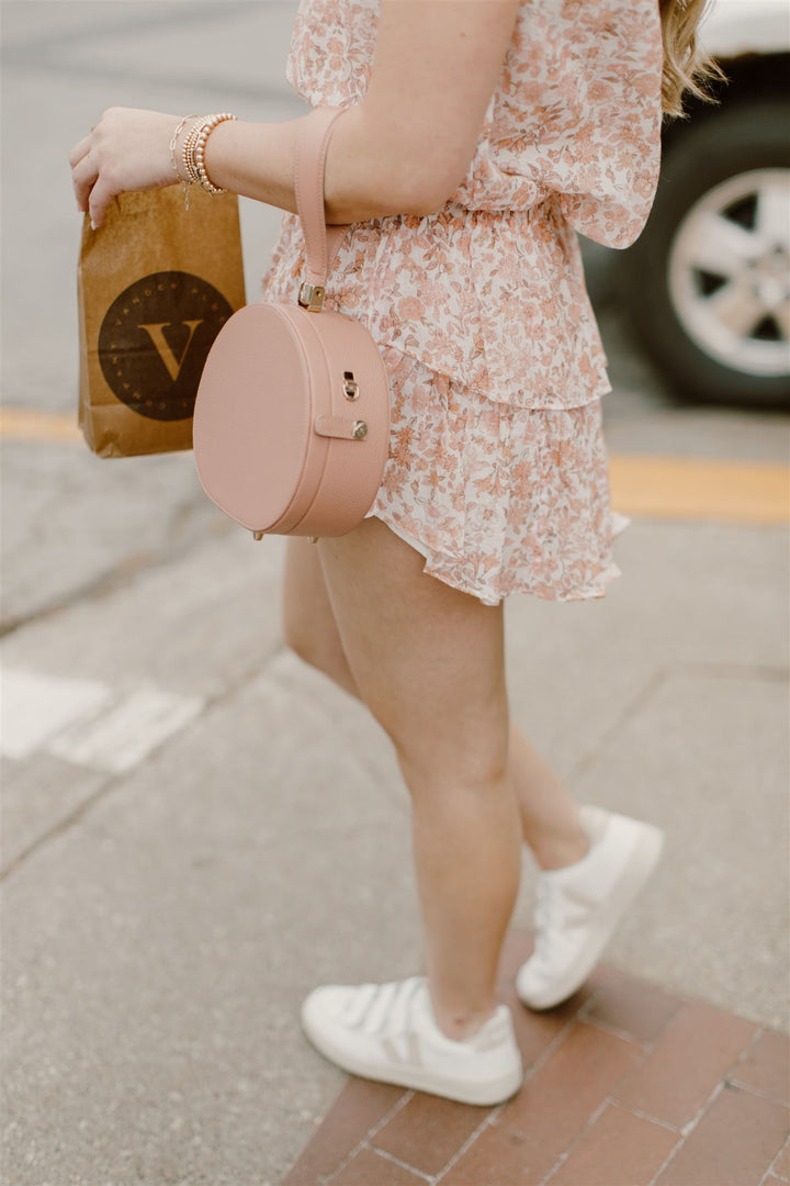 Freya - Mini Poppy Purse in Dusty Rose Accessories