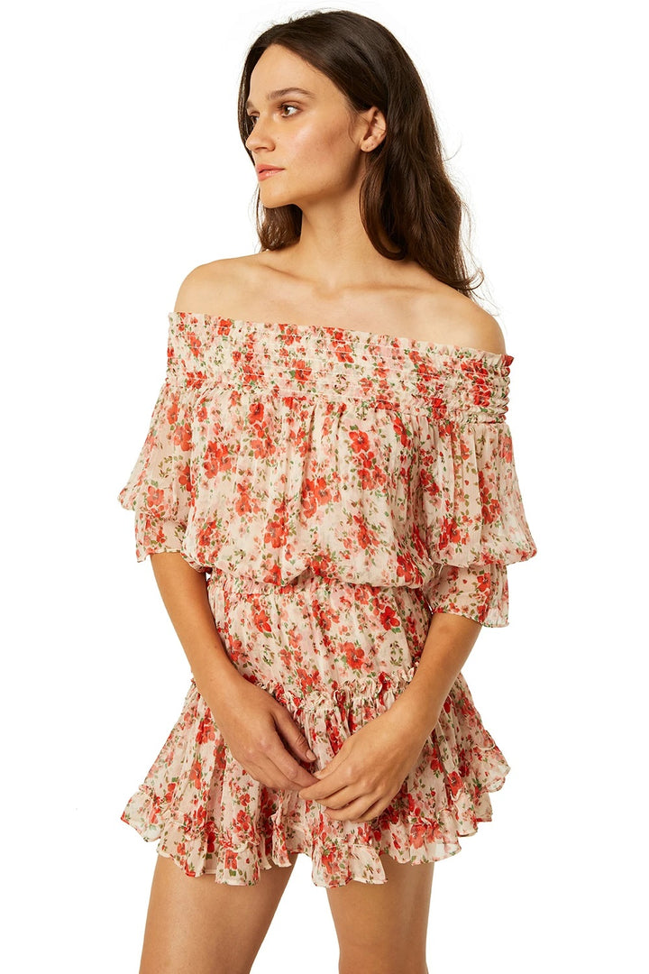 Misa - Darla Dress in Poppy Allover Dresses