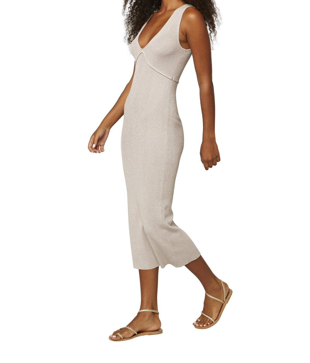 Misa - Rejina Dress in Silver Dresses