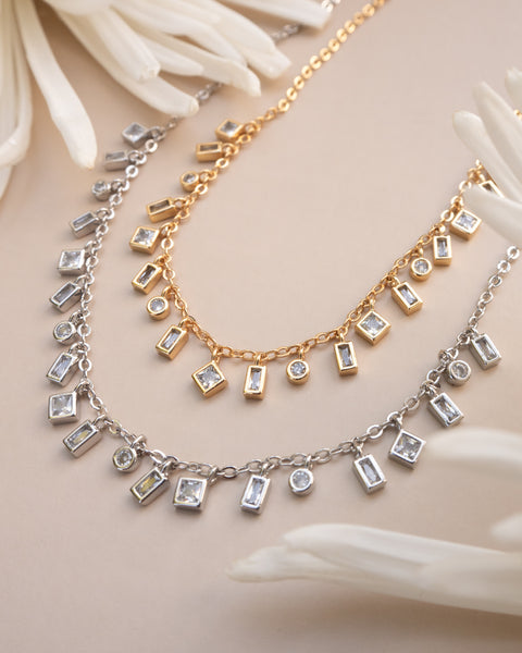 LUV AJ - Mixte Shaker Necklace in Silver Jewelry