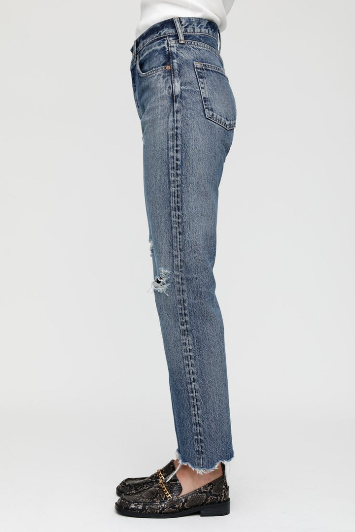 Moussy Denim - MV Morganfield Wide Straight in BLU 110