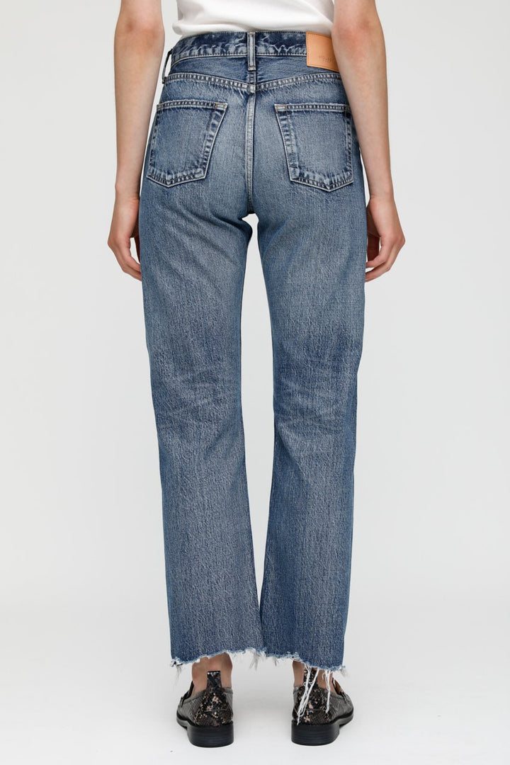 Moussy Denim - MV Morganfield Wide Straight in BLU 110