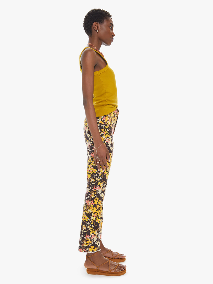 Mother Denim - The Hustler Ankle Fray in Autumn Floral default