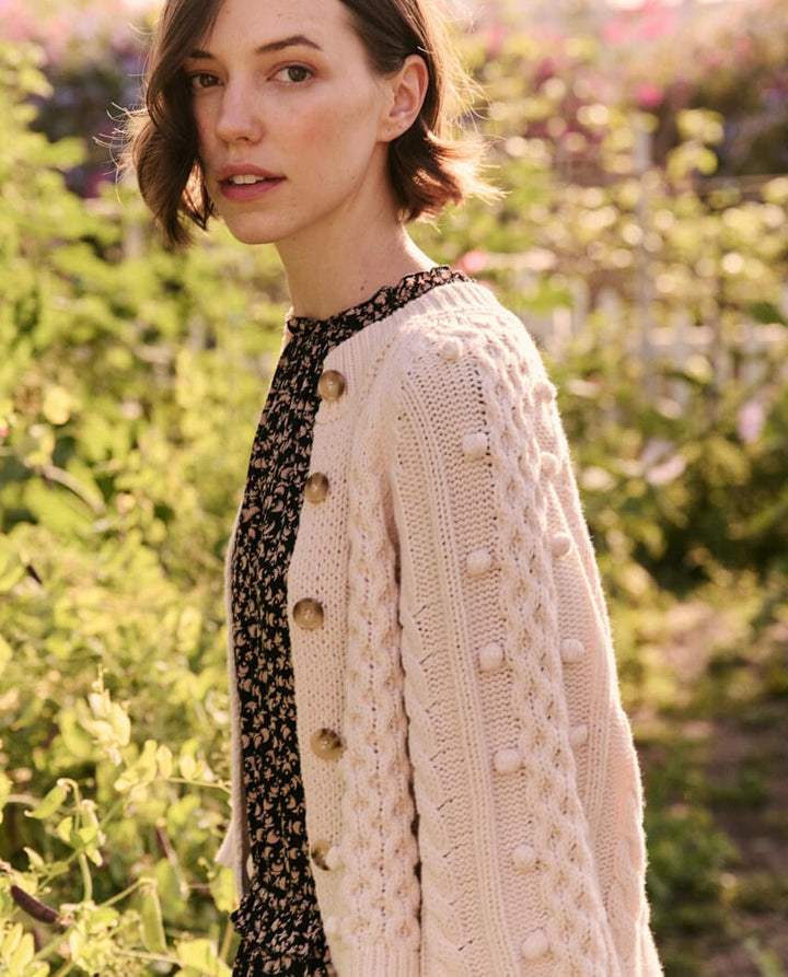 The Great - The Mountainside Cardigan in Cream