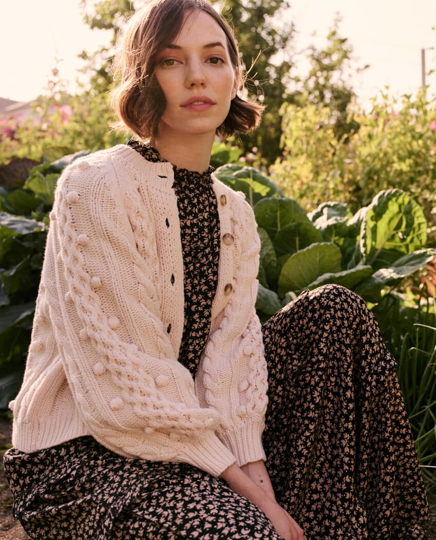 The Great - The Mountainside Cardigan in Cream