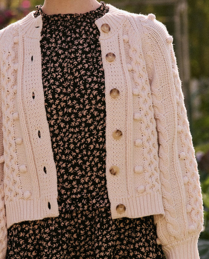 The Great - The Mountainside Cardigan in Cream
