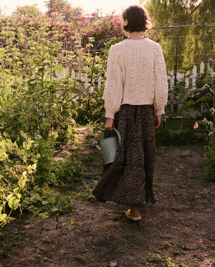 The Great - The Mountainside Cardigan in Cream