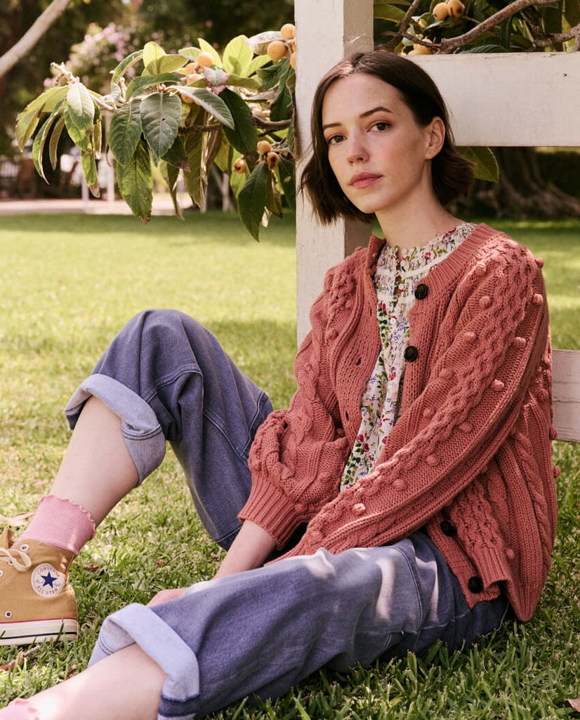 The Great - The Mountainside Cardigan in Malt