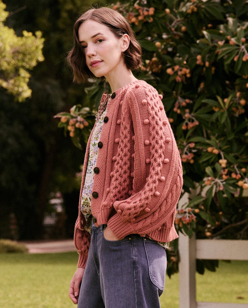The Great - The Mountainside Cardigan in Malt