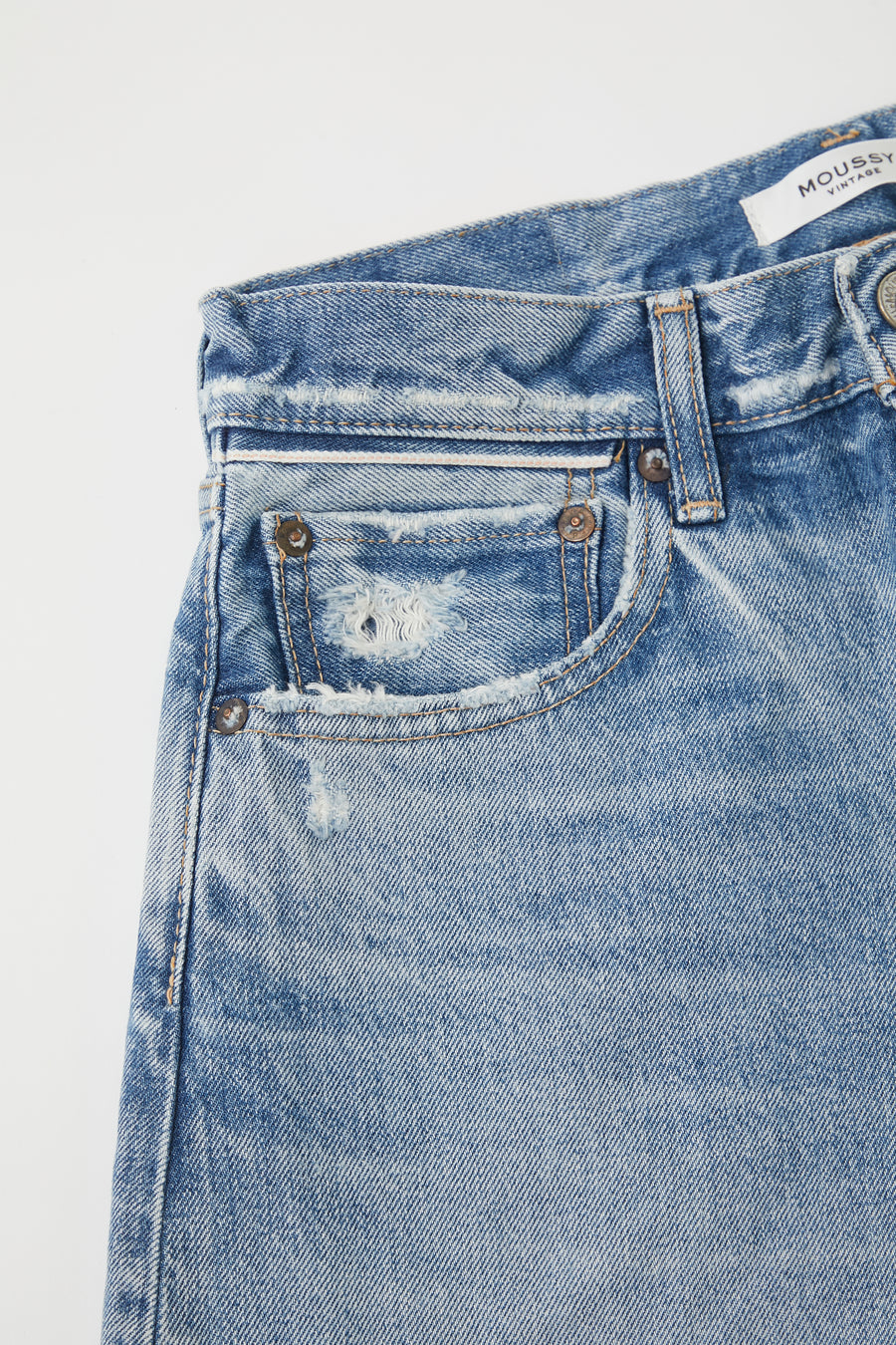 Moussy - MV Altadena Shorts in Blue Shorts