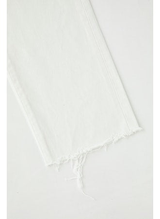 Moussy - MV Jesup Straight-HI in White Denim