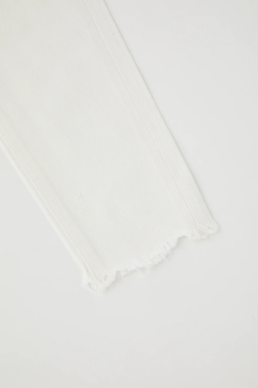 Moussy - MV Merry Tapered-Mid in White Denim