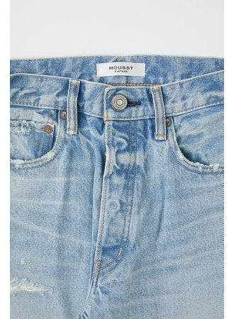 Moussy - MV Odessa Wide Straight in Light Blue Denim
