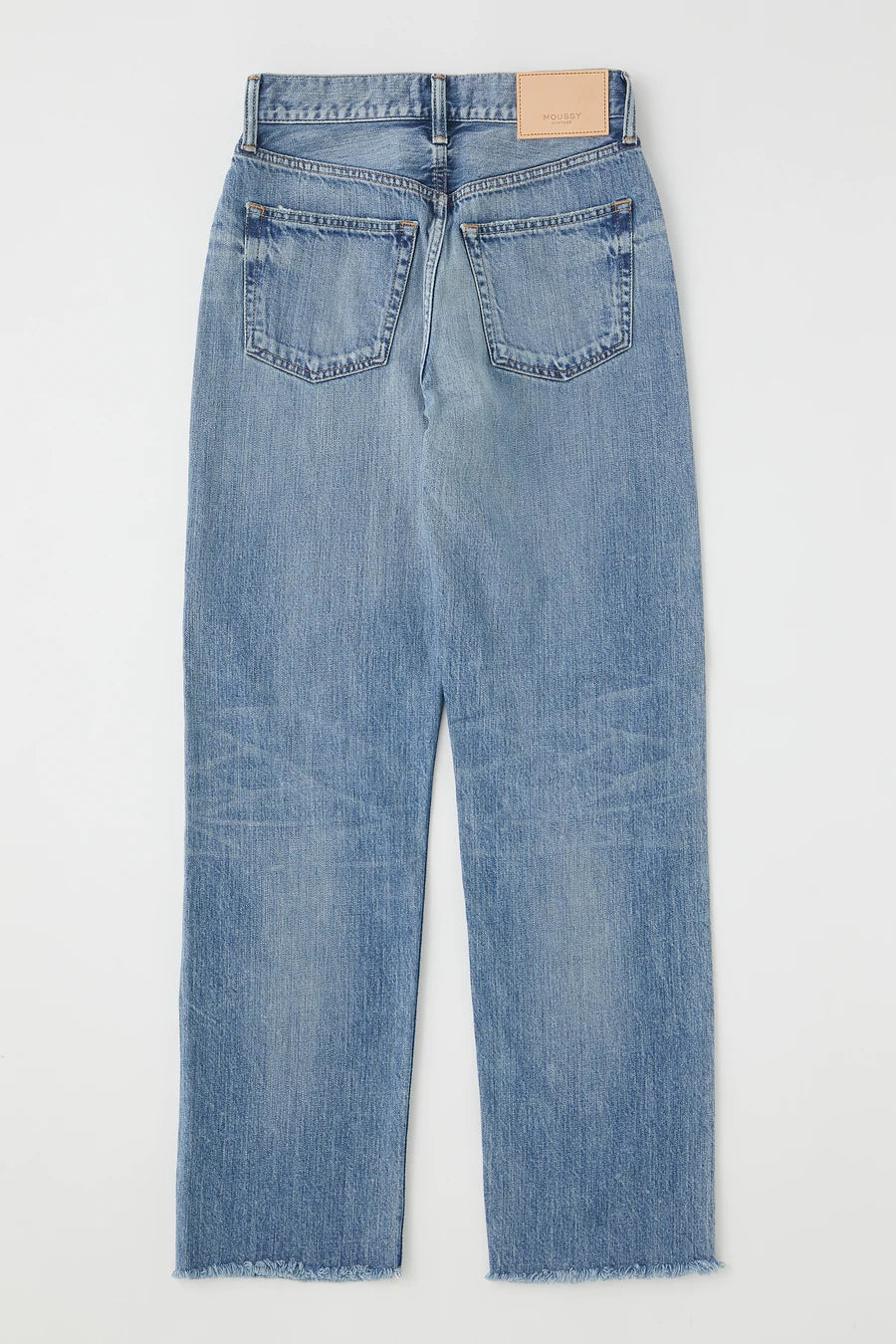 Moussy - MV Olivia Wide Straight in Blue Denim