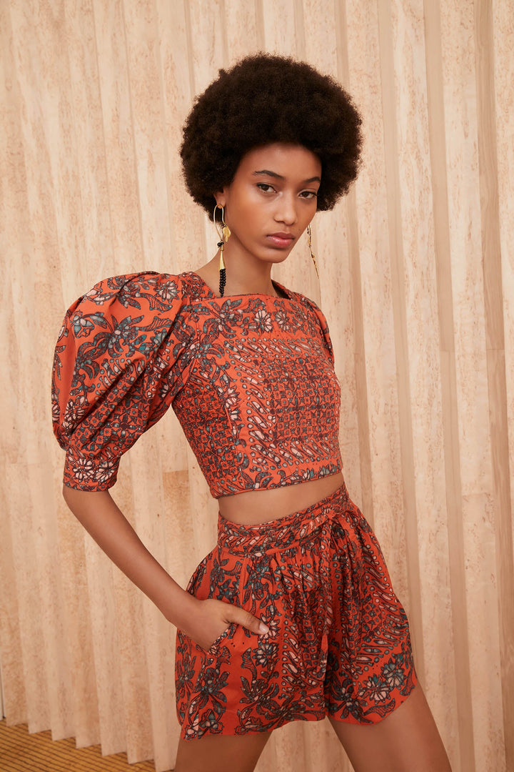 Ulla Johnson - Nalani Shorts in Clementine